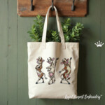 Three dancing cows mega - 4 sizes