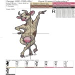 Three dancing cows mega - 4 sizes