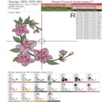 Sophisticated Orchids Corner in 4 sizes