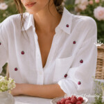 Tiny Raspberry Machine Embroidery Design - 4 Sizes