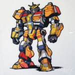 Robot Transformateur medium - 6 tailles