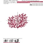 Tropical Discus and Coral - 3 sizes