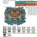 Tropical Tiger Mega - 5 sizes