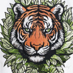 Tiger in the Jungle - 5 sizes