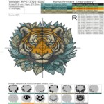 Tiger in the Jungle - 5 sizes