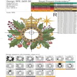 Checkered Twelve Days of Christmas Set - 4 sizes