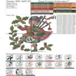 Checkered Twelve Days of Christmas Set - 4 sizes