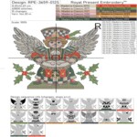 Checkered Twelve Days of Christmas Set - 4 sizes