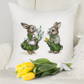 Two spring rabbits Set Mega - 4 sizes
