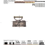 Irons Machine Embroidery Design Set - Evolution of Clothes Iron - 3 sizes