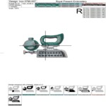Irons Machine Embroidery Design Set - Evolution of Clothes Iron - 3 sizes