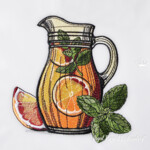 Orange cocktail jug - 4 sizes