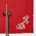 White Chinese Dragon design