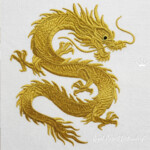 Imperial Chinese Dragon - 6 sizes