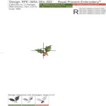 Tiny Holly free - 4 sizes