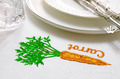 Carrot Machine Embroidery Design - 4 sizes