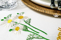 Field chamomile Machine Embroidery Design - 2 sizes