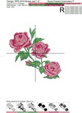 Garden Roses and Butterfly Machine Embroidery Designs Set - 3 in 1