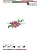 Garden Roses and Butterfly Machine Embroidery Designs Set - 3 in 1