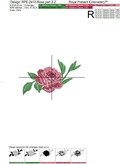 Garden Roses and Butterfly Machine Embroidery Designs Set - 3 in 1