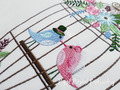 Wedding Birds Machine Embroidery Design - 7 sizes