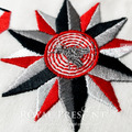 Medal with a fly Machine embroidery design