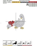 Cute Goslings Machine Embroidery Design - 4 sizes