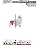 Cute Goslings Machine Embroidery Design - 4 sizes