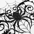 Spider on the Web Machine Embroidery Design - 3 sizes