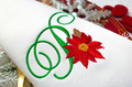 Christmas Capital letters Machine Embroidery Designs