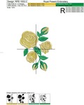 Two bouquets of roses set - 2 sizes
