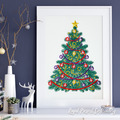 Christmas Tree Instant Download Machine embroidery design - 7 sizes